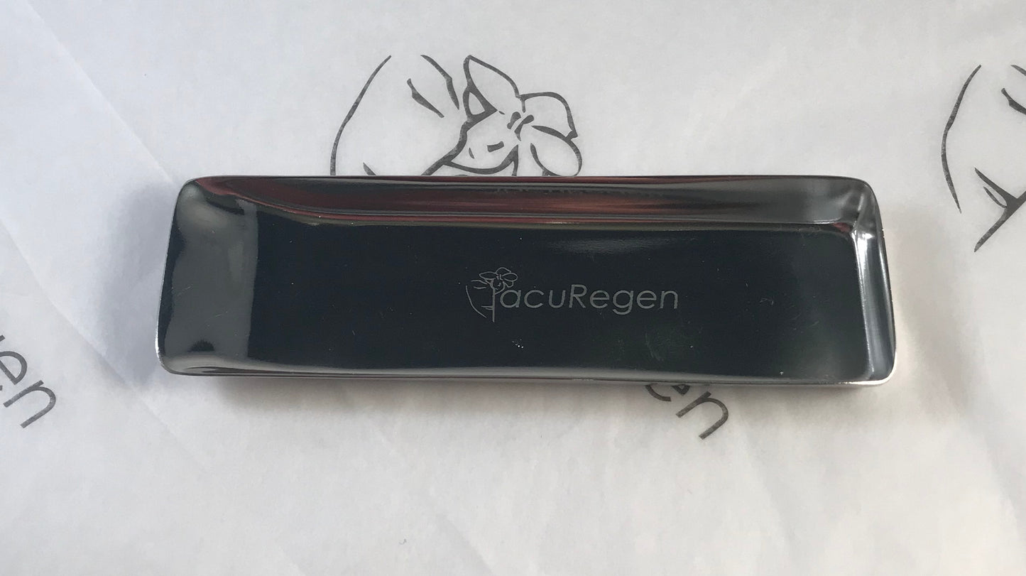 Stainless Steel Needle Boat Tray 11 x 3.5cm (Acuregen)
