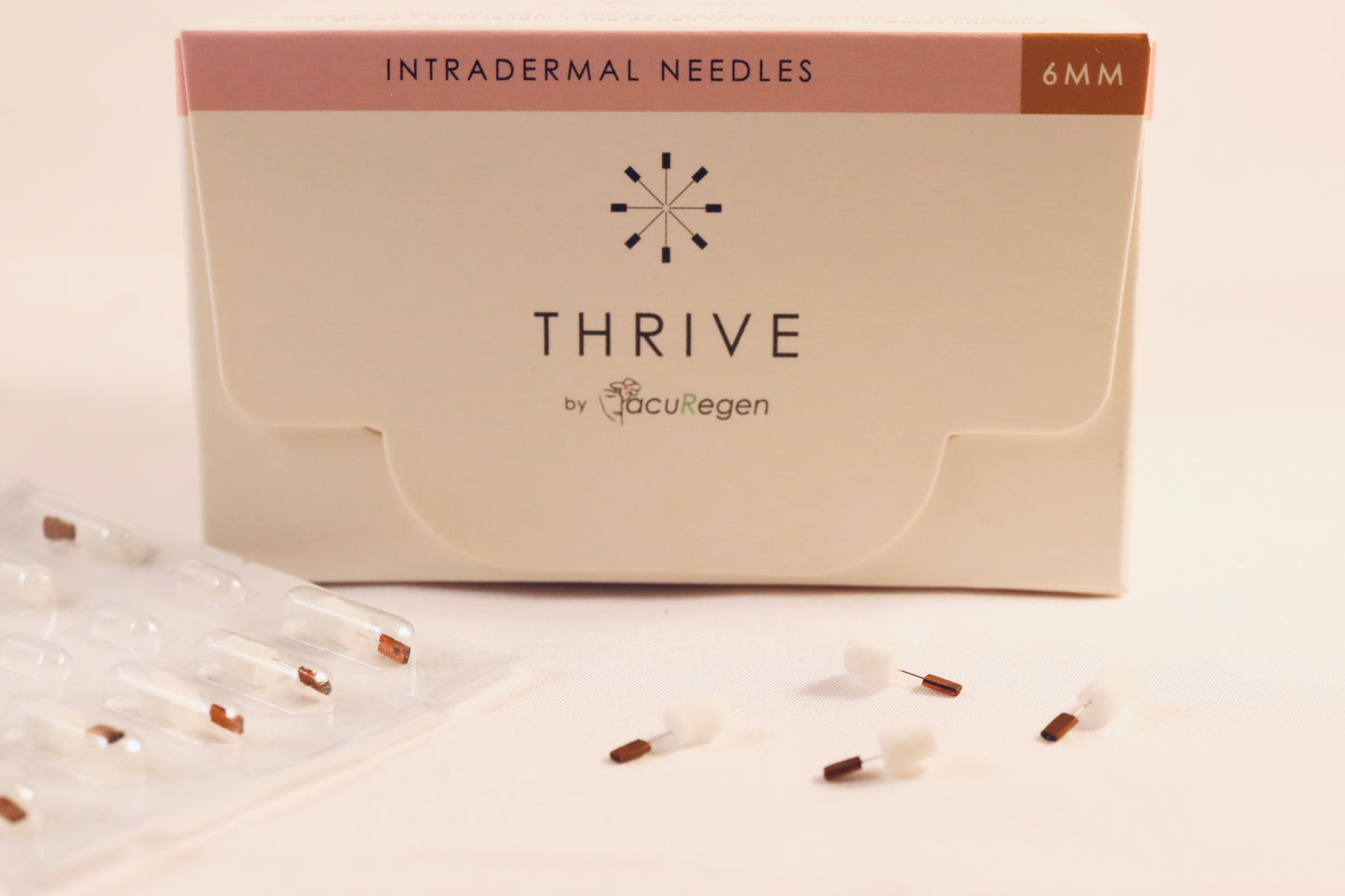 Thrive STANDARD  Intradermal Needles .18x6mm 200 per box