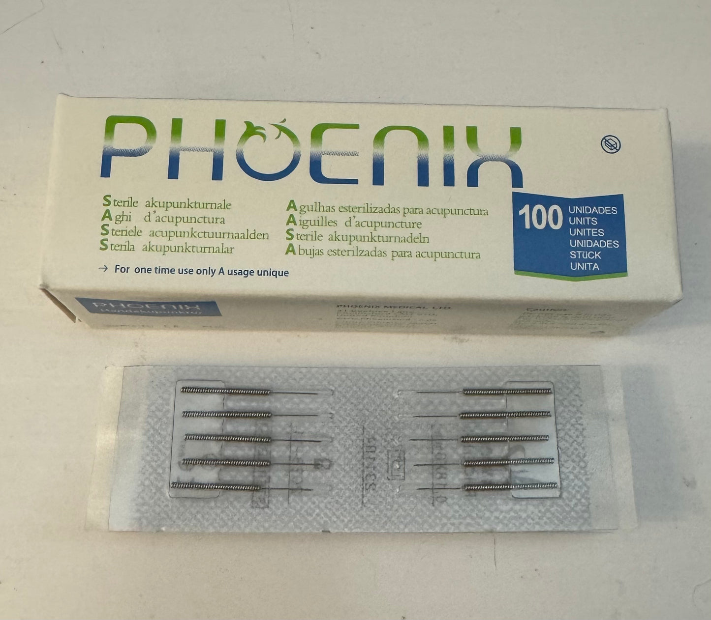 Phoenix Hand Acu Needle 0.18 X 8mm