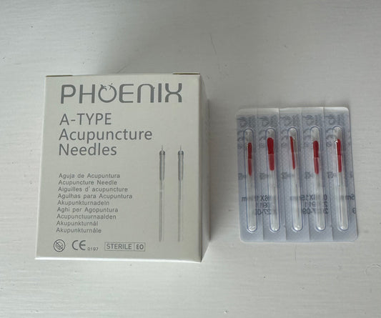 A-Type Aluminium Acupuncture Needle (with guide tube) 0.16 x 15mm