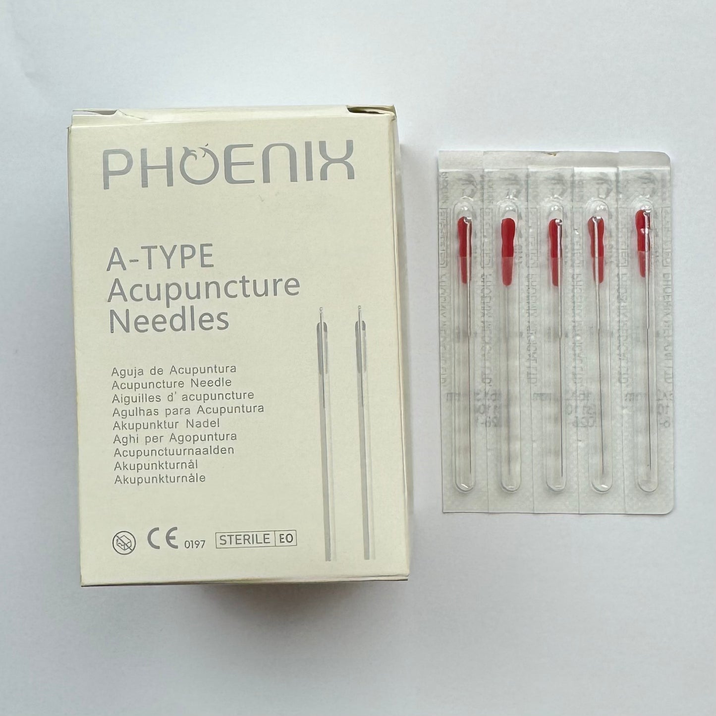 A-Type Aluminium Acupuncture Needle (with guide tube) 0.16 x 30mm