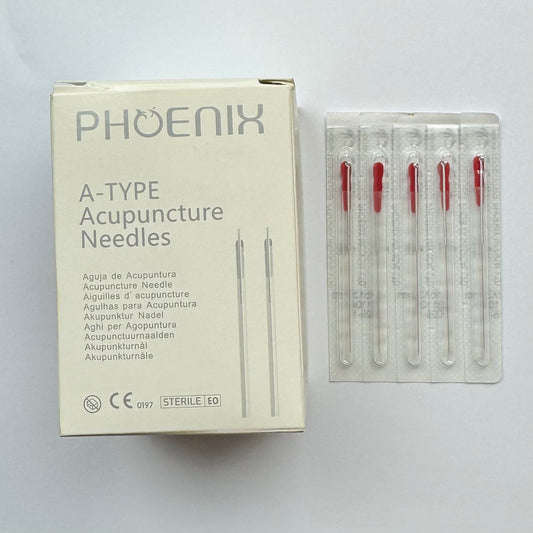 A-Type Aluminium Acupuncture Needle (with guide tube) 0.16 x 30mm