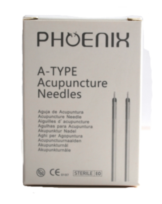 A-Type Aluminium Acupuncture Needle (with guide tube) 0.16 x 15mm